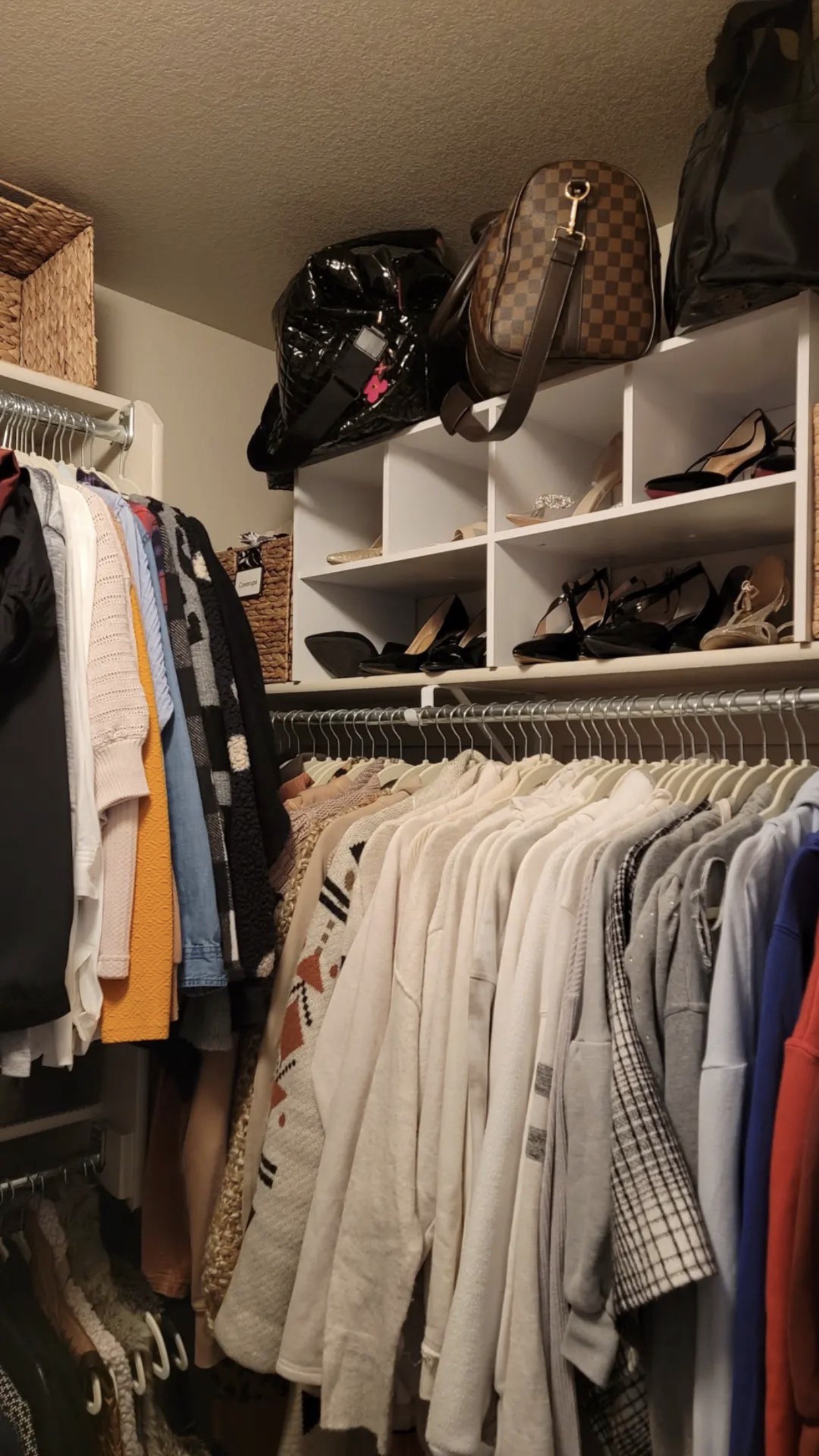 Closet after organizing by Clarity for Your Chaos